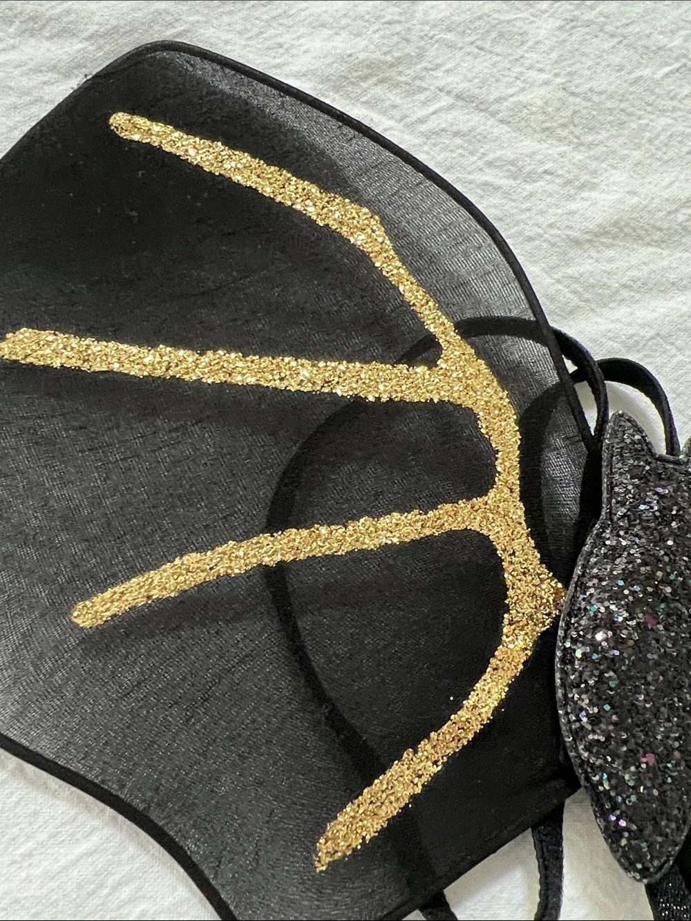 Kids Halloween Costume Bat Wings with Glitter